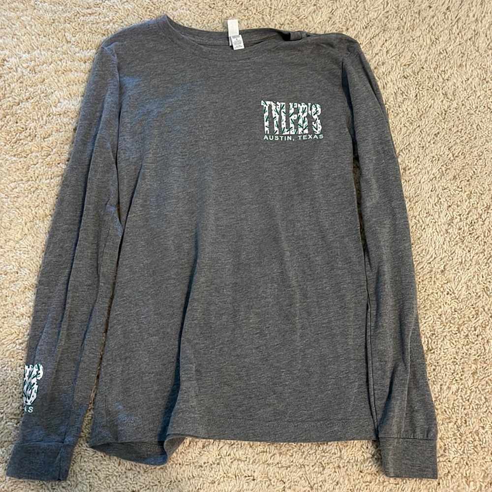 Tyler’s long sleeve shirt